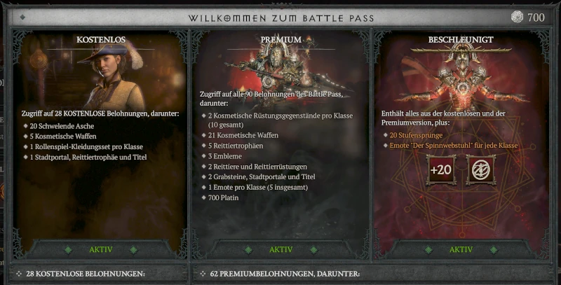Beispiel Battle Pass