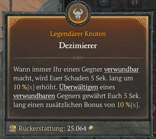 Beispiel Legendärer Knoten