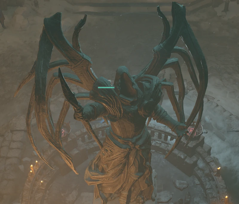 Weltstufenstatue