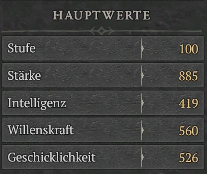 Hauptwerte
